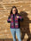 Rackwick Fair Isle Wild Lupin Scarf
