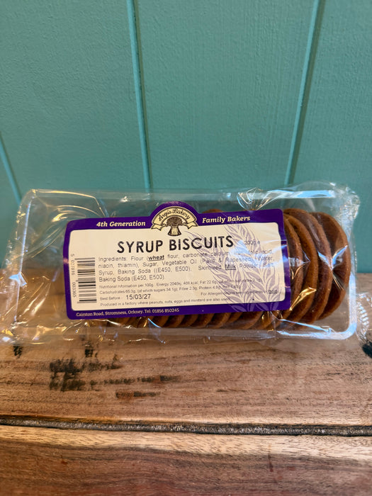 Orkney Bakery Syrup Biscuits