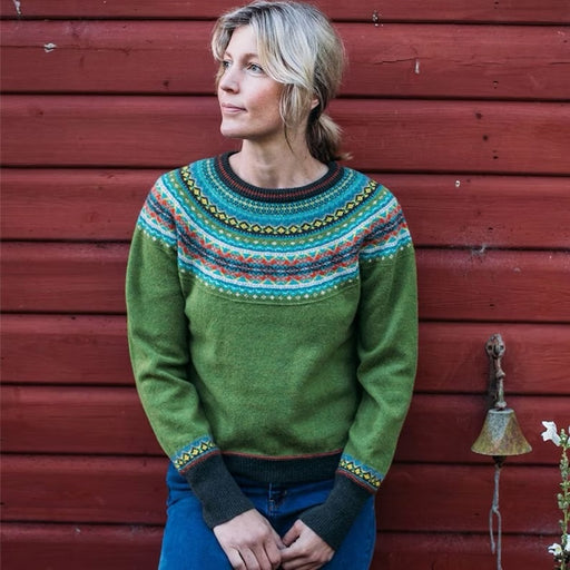 NEW Eribé Alpine Sweater - Moss