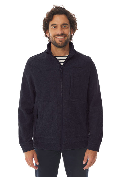 NEW 25% OFF Mousqueton Kergoff Zipped fleece jacket in Marine
