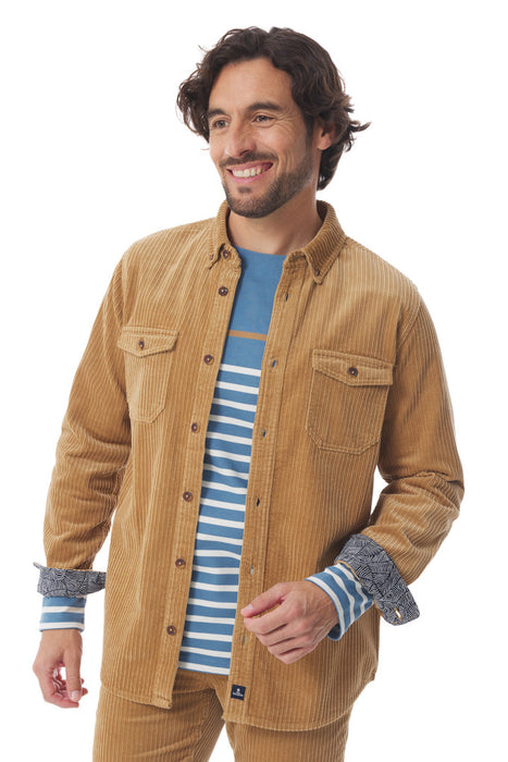NEW 25% OFF Mousqueton Kermelo Corduroy overshirt  Houblon