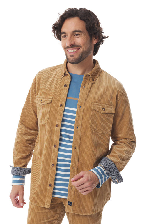 NEW 25% OFF Mousqueton Kermelo Corduroy overshirt  Houblon