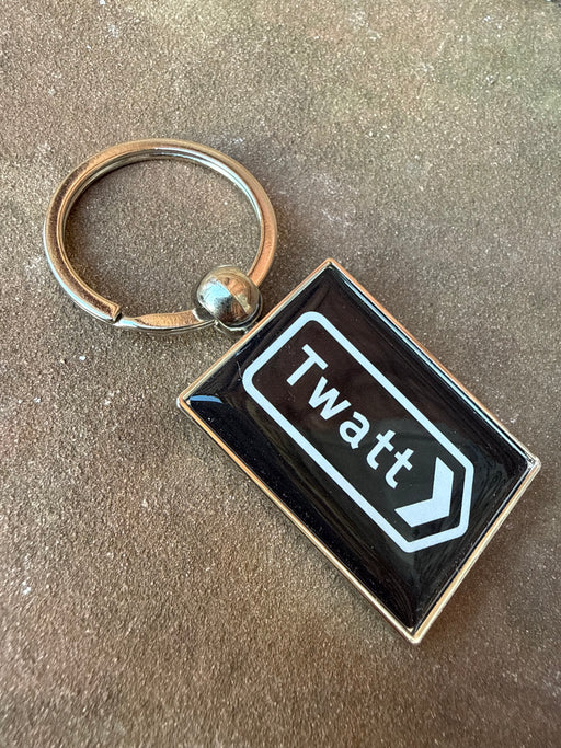 Orkney Twatt Black Keyring