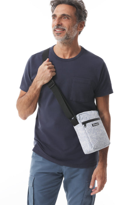 NEW Mousqueton Korejou Bag - Fossile Blanc-Nautic