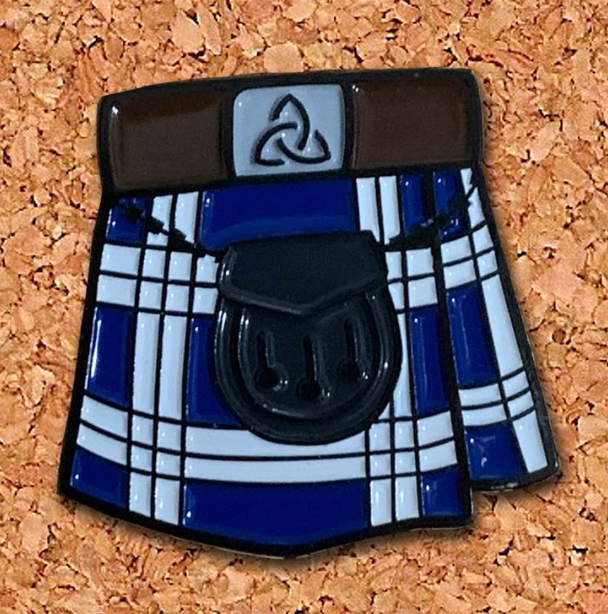 Urban Pirate - Individual Scottish Enamel Pins