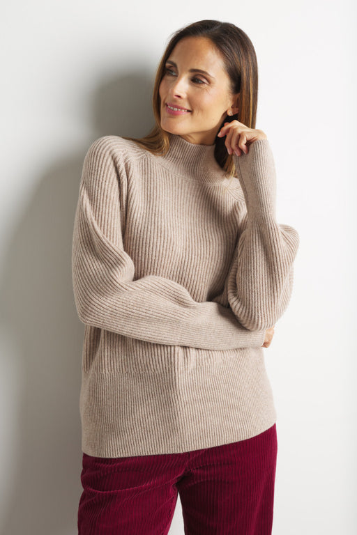 NEW Mousqueton Kristen wool turtleneck sweater in Pierre