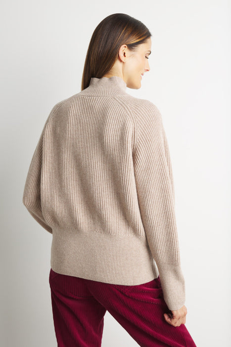 NEW Mousqueton Kristen wool turtleneck sweater in Pierre