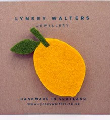 Lynsey Walters Lemon Brooch