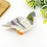 TheDivaSoap - Light Grey Pigeon Hair Claw Clip