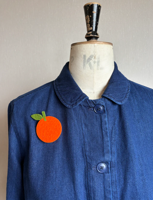 Lynsey Walters Orange Brooch