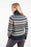 NEW 25% OFF Weird Fish Annecy Eco Fair Isle Roll Neck Jumper - Midnight
