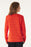 NEW Mousqueton Marinella Long-sleeved sailor shirt in Feu-Carmin