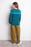 NEW Mousqueton Marinella Long-sleeved sailor shirt in Emerald and Marine