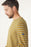 NEW Mousqueton Mario Breton stripe shirt moss-green and bronze brown (Mousse-Bronze)