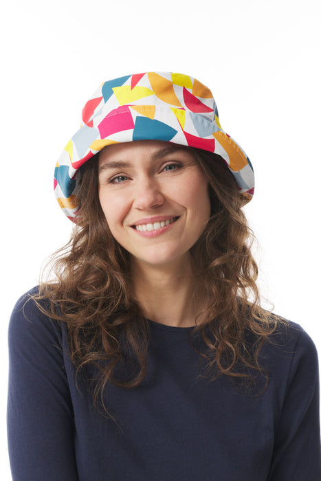 Mousqueton Mellio Bucket Hat - Fanion Blanc-Tulipe