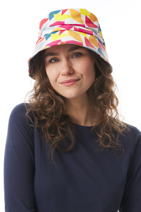Mousqueton Mellio Bucket Hat - Fanion Blanc-Tulipe