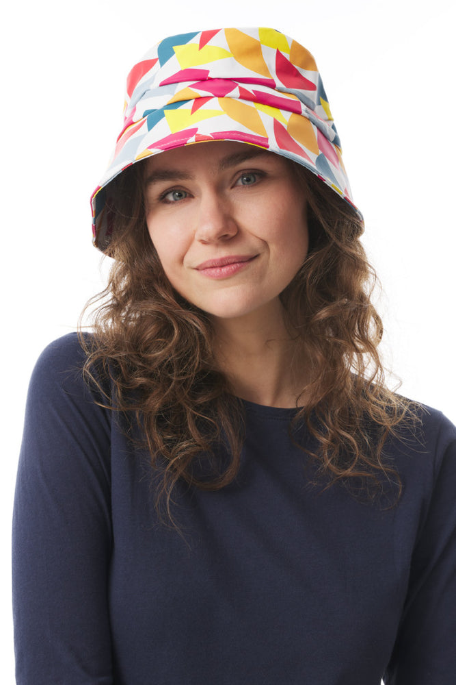 Mousqueton Mellio Bucket Hat - Fanion Blanc-Tulipe