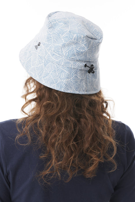 Mousqueton Mellio Bucket Hat - Fossile Blanc-Nautic