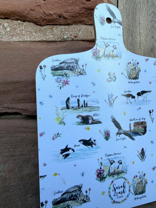 Sarah Leask Sea Treasures Chopping Board