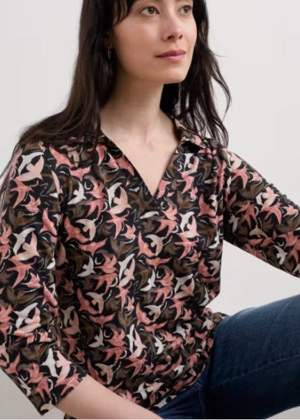 NEW 25% OFF Seasalt Wavecrest Shirt - Swooping Birds Mix