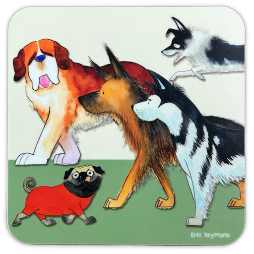 Emma Ball Paw Club Green Coaster