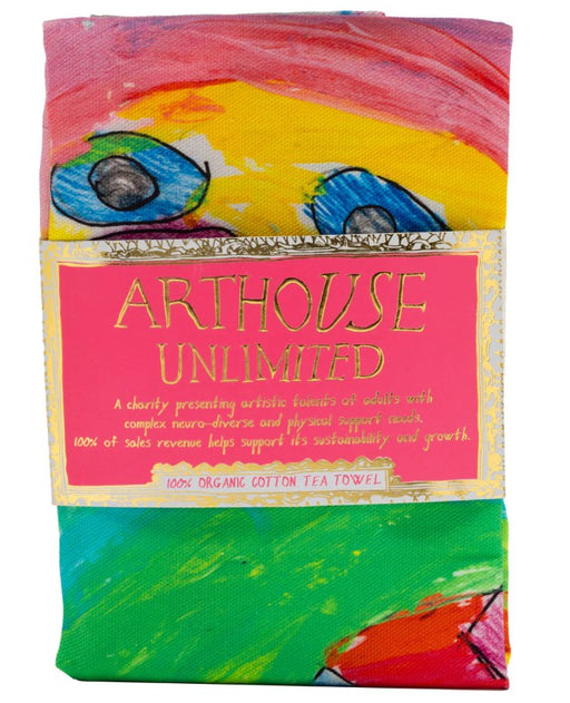 Arthouse Unlimited - Peace, 100% Organic Cotton Tea Towel