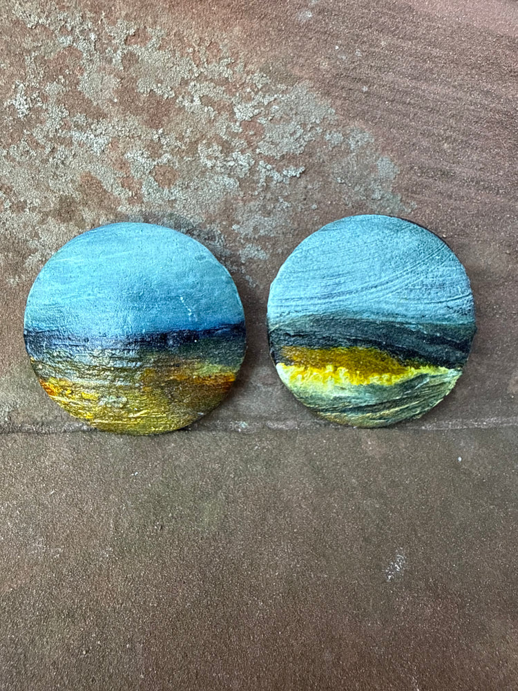 Skaramanda Jewellery Orkney Seascape Medium Brooch