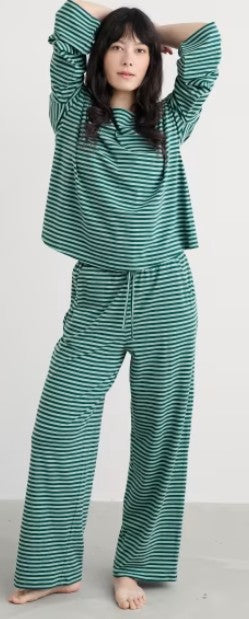 NEW 25% OFF Seasalt Dream Pyjamas Obliques - Dark Wreckage Sardine