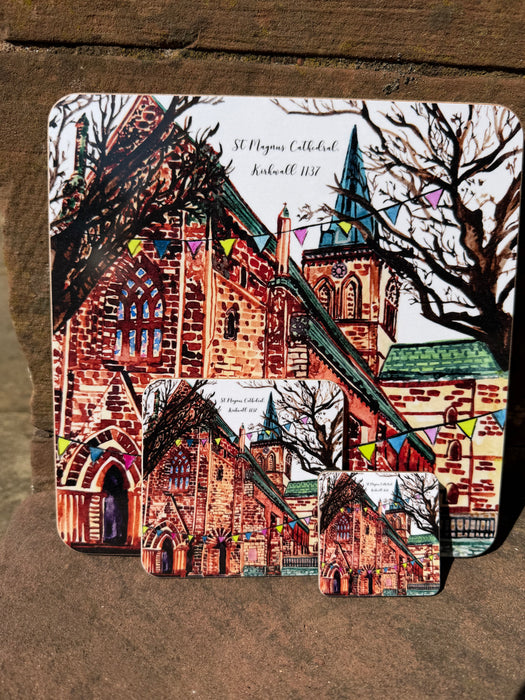 Sarah Leask St Magnus Cathedral Coaster