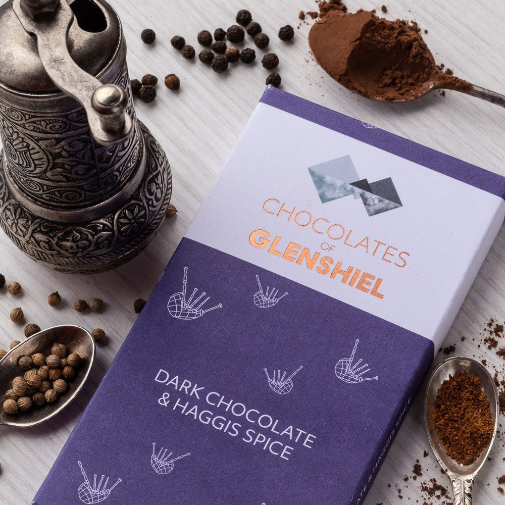 Chocolates of Glenshiel - Dark Chocolate & Haggis Spice