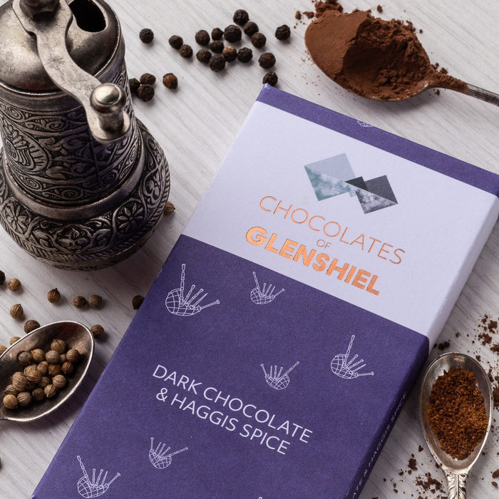 Chocolates of Glenshiel - Dark Chocolate & Haggis Spice