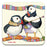 Emma Ball Scarf Knitting Puffin Coaster