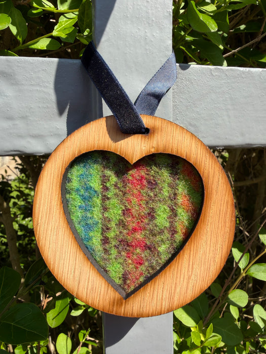 Southbeach Designs x Judith Glue Rackwick Fair Isle Oak Heart - Various colours