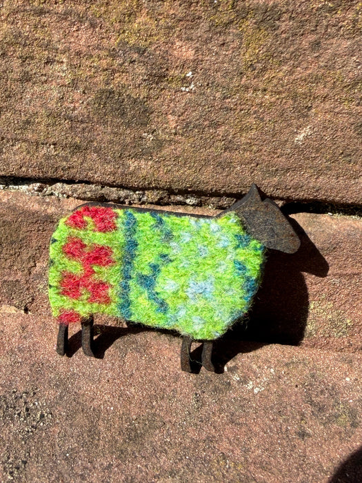 Southbeach Designs x Judith Glue Rackwick Fair Isle Sheep Magnet - Various colours