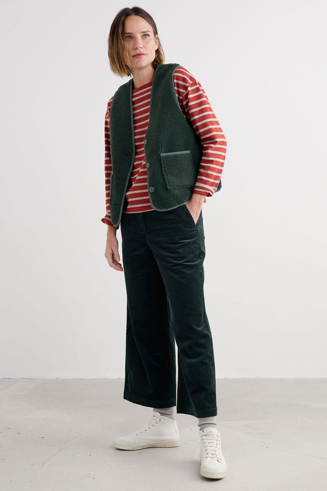 NEW 25% OFF Seasalt Well Wisher Gilet - Coppice