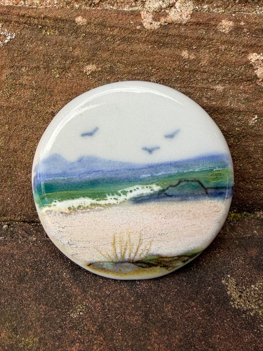 Highland Stoneware Seascape Magnet
