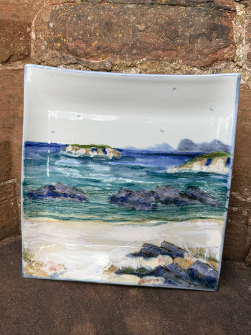 Highland Stoneware Seascape XL Square Dish