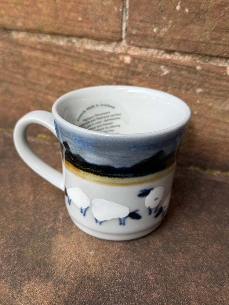 Highland Stoneware Sheep Small Mug