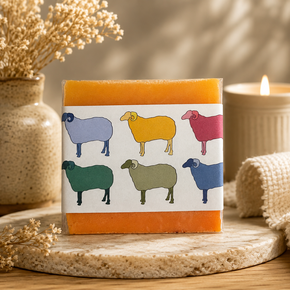 Orkney Sheep Soap by Elsa Tait Designs