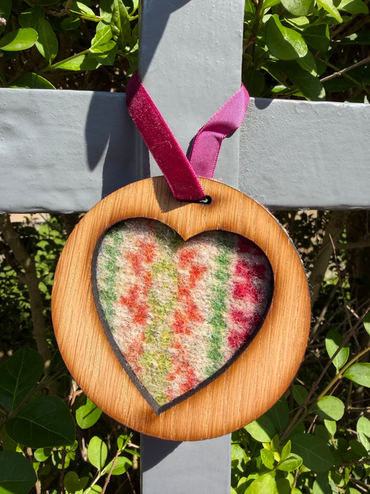 Southbeach Designs x Judith Glue Rackwick Fair Isle Oak Heart - Various colours
