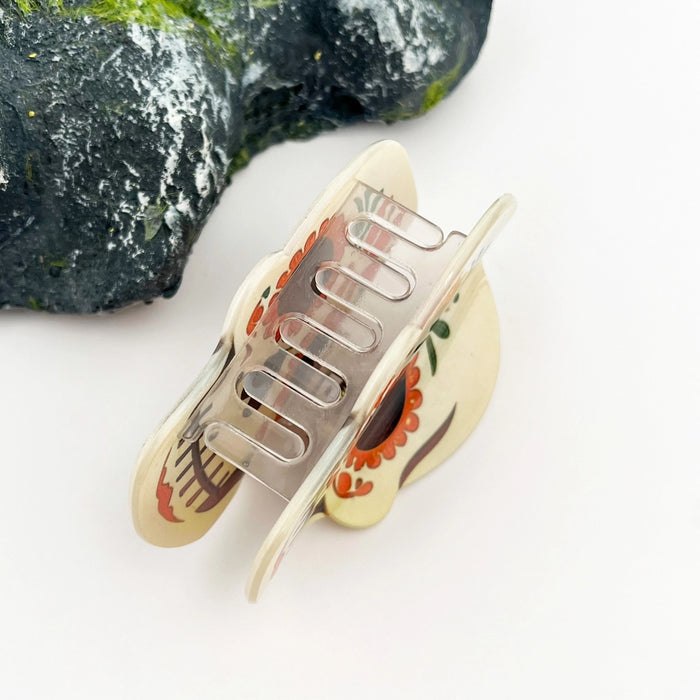 TheDivaSoap - Day of the Dead Skull Hair Claw Clip