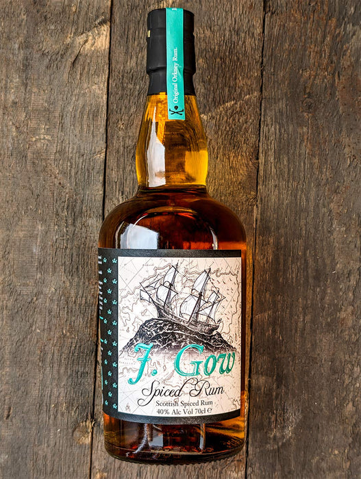 J. Gow Spiced Rum 70 cl