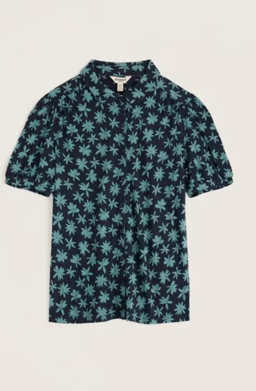 NEW Seasalt Embrace Shirt - Tropic Bloom Maritime