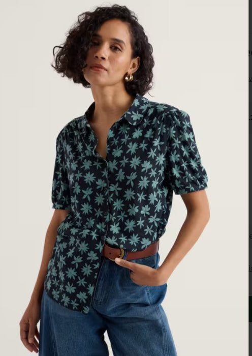 NEW Seasalt Embrace Shirt - Tropic Bloom Maritime