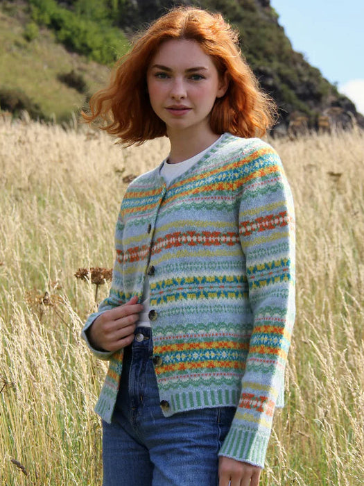 NEW Eribé Westray Fair Isle Cardigan - Torridon