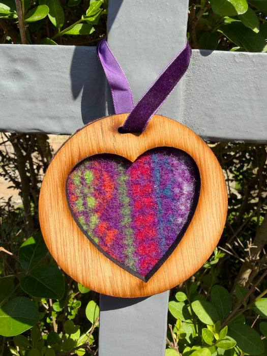 Southbeach Designs x Judith Glue Rackwick Fair Isle Oak Heart - Various colours