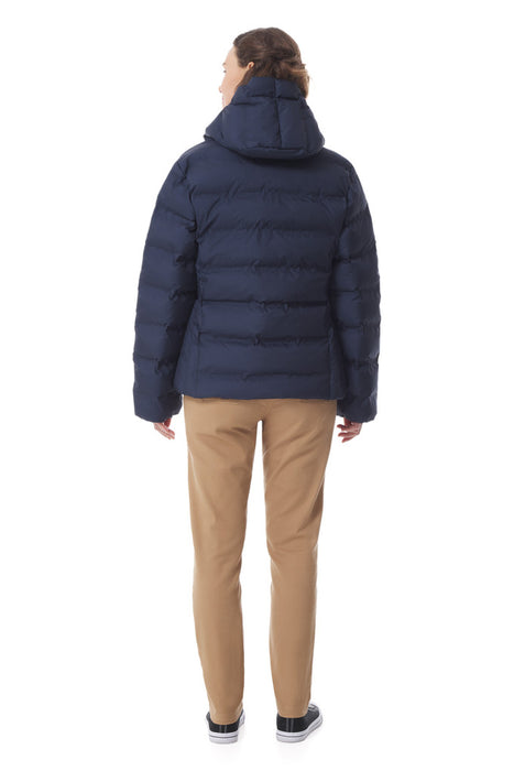NEW 25% OFF Mousqueton Yseult Hooded Down Jacket in Marine