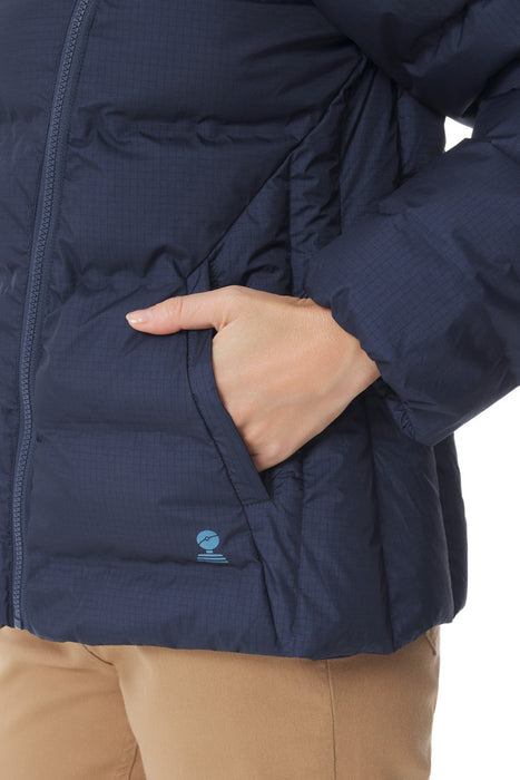 NEW 25% OFF Mousqueton Yseult Hooded Down Jacket in Marine