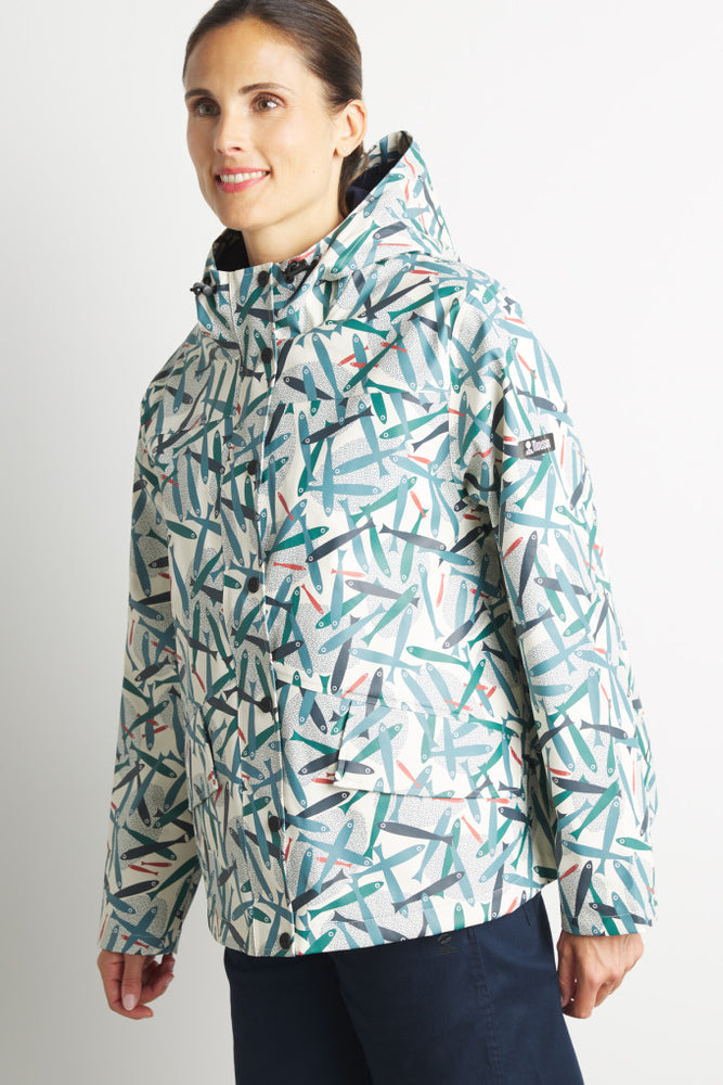 NEW Mousqueton Short Jacket in Nemo Ecru