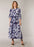 NOW 25% OFF: Yest Clothing Goverdine Dress in Deep Blue